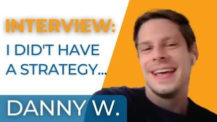 Man happy that he can find the best binary options trading strategy without needing to spend time watching YouTube videos all day.